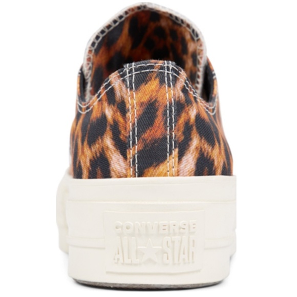NWT Converse All Star Animal Print Platforms Lifts - Picture 4 of 8